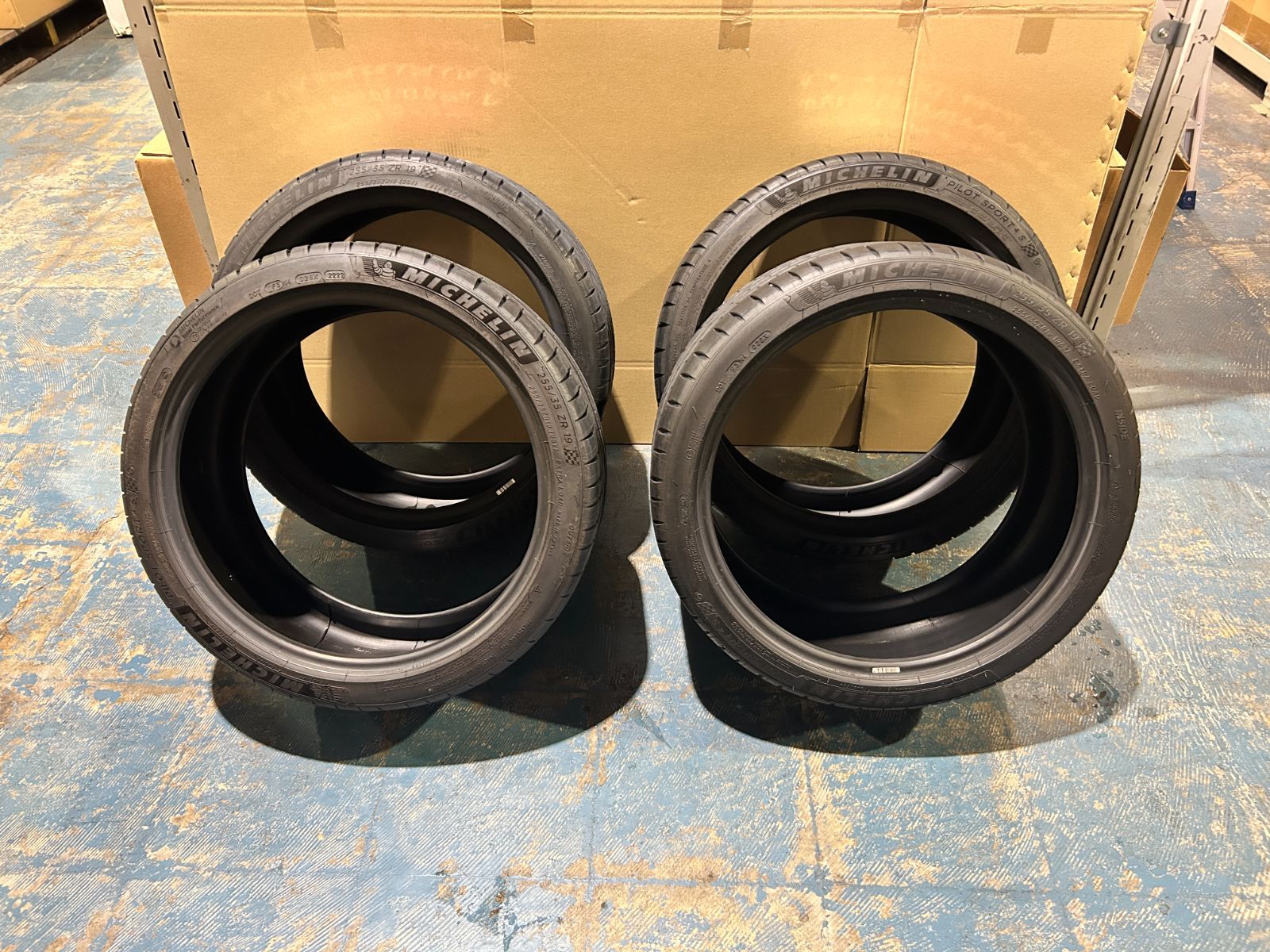 ミシュラン Michelin pilotsports 4S パイロットスポーツ 255 35ZR19 96Y 4本セット