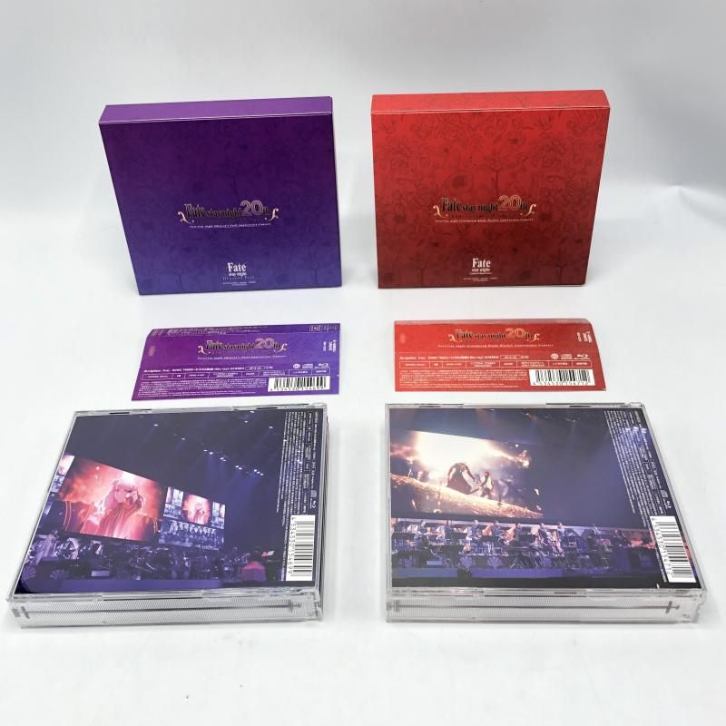 fate/stay night 20周年記念コンサート同時購入セット 初回限定盤 Fate/stay night 20周年記念コンサートセット／CD+Blu-ray（初回