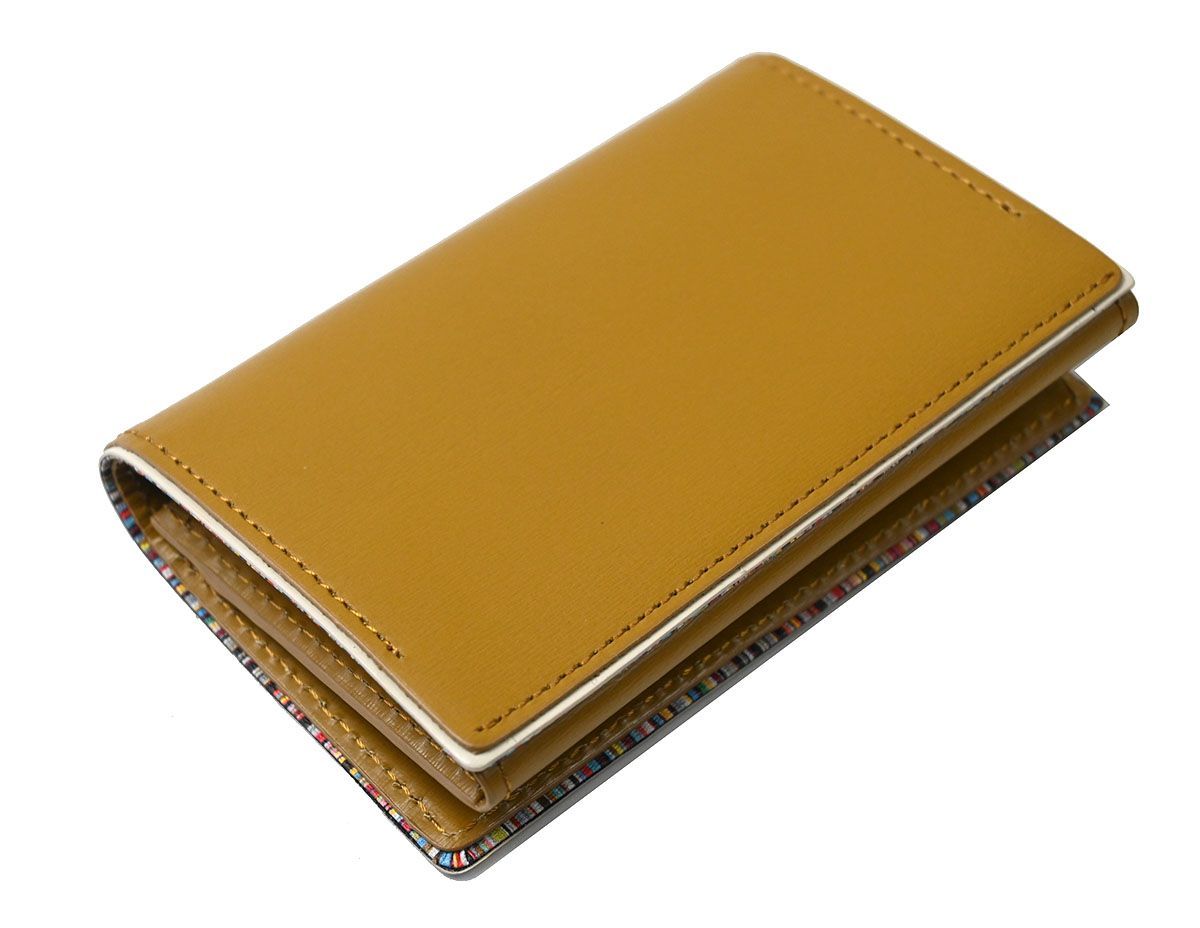 ポールスミス 名刺入れ メンズ レディース paulsmith カードケース プレゼント ギフト用 ポール スミス Paul Smith カードケース MSエッジ牛革 名刺入れ ポールスミス