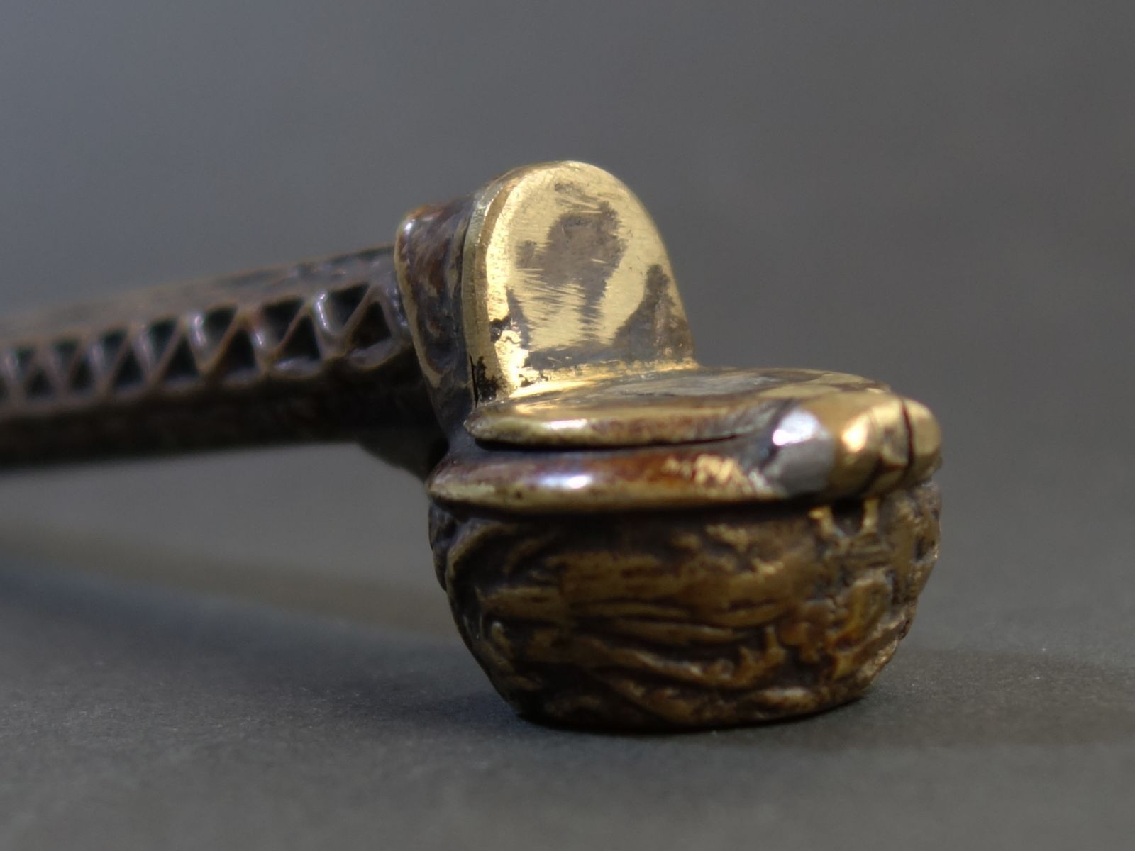 骨董品　矢立　真鍮製　筆入れ　書道具 骨董品 矢立 真鍮製 筆入れ 書道具 真鍮製 矢立 筆入れ 書道具