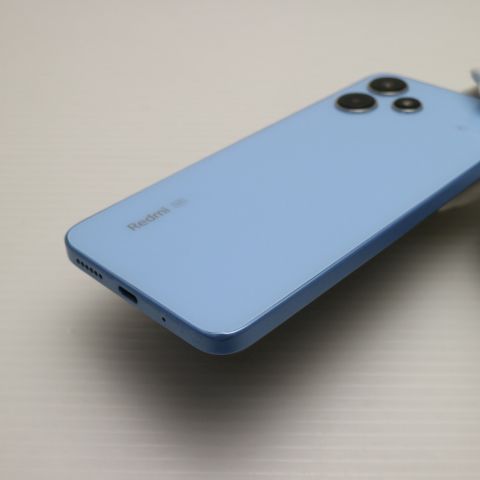 超美品 Redmi 12 5G XIG03 スカイブルー スマホ Xiaomi 即日発送