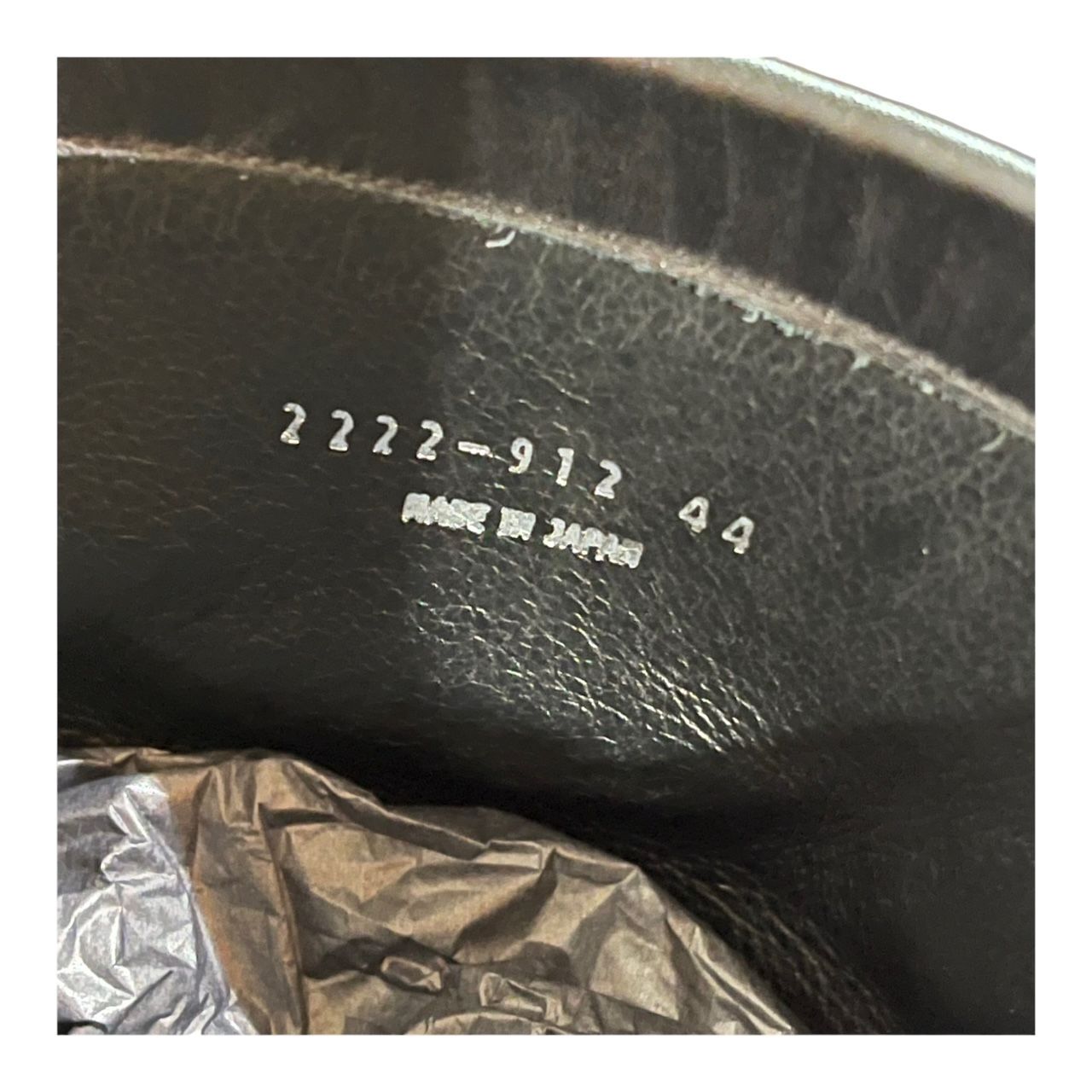定価67100円 LAD MUSICIAN 22AW VIBRAM SOLE BOOTS 2222-912