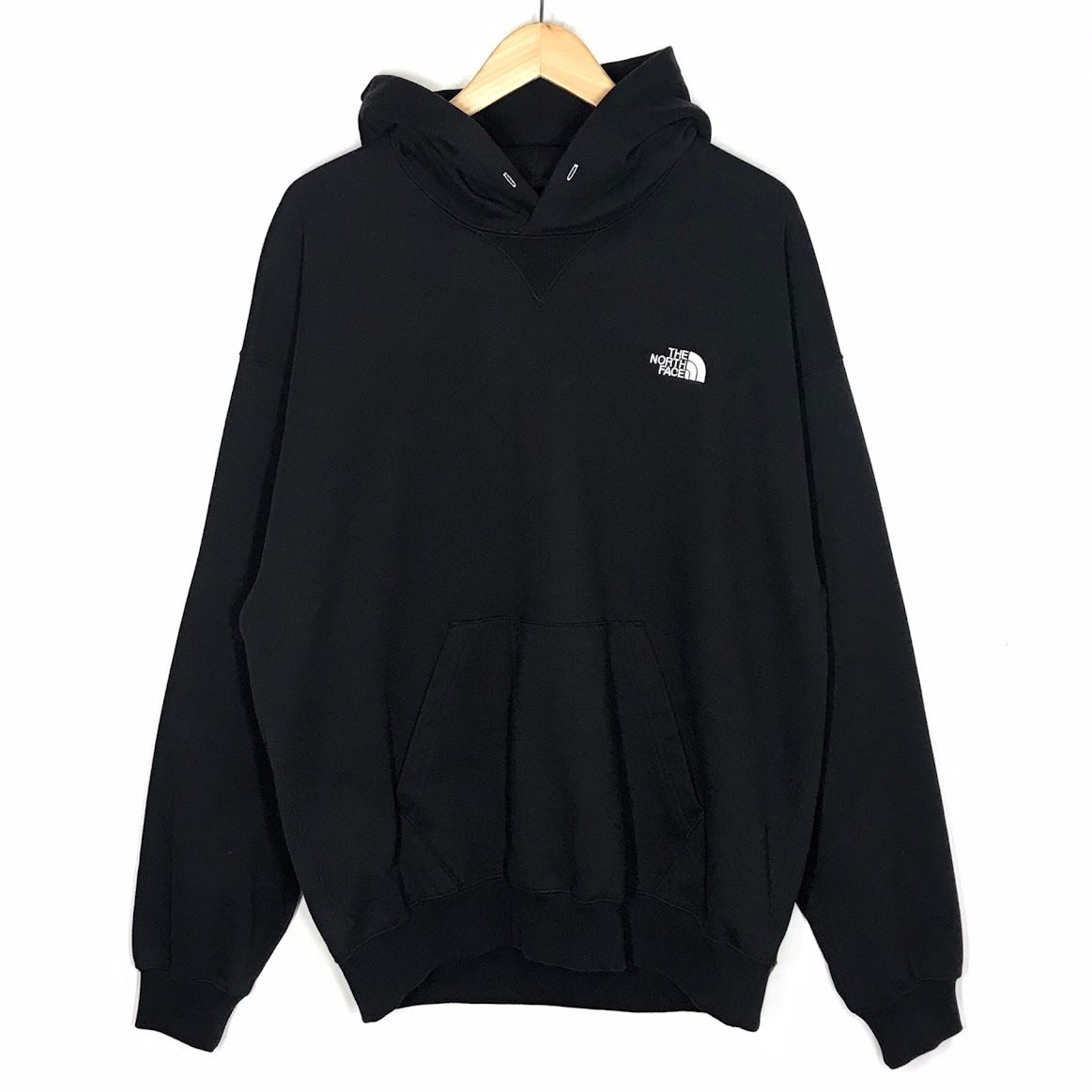 倉吉店 THE NORTH FACE | ザ ノースフェイス パーカー JACQUARD BACK SQUARE LOGO HOODIE プルオーバーパーカー NT62437 ブラック サイズ L 100