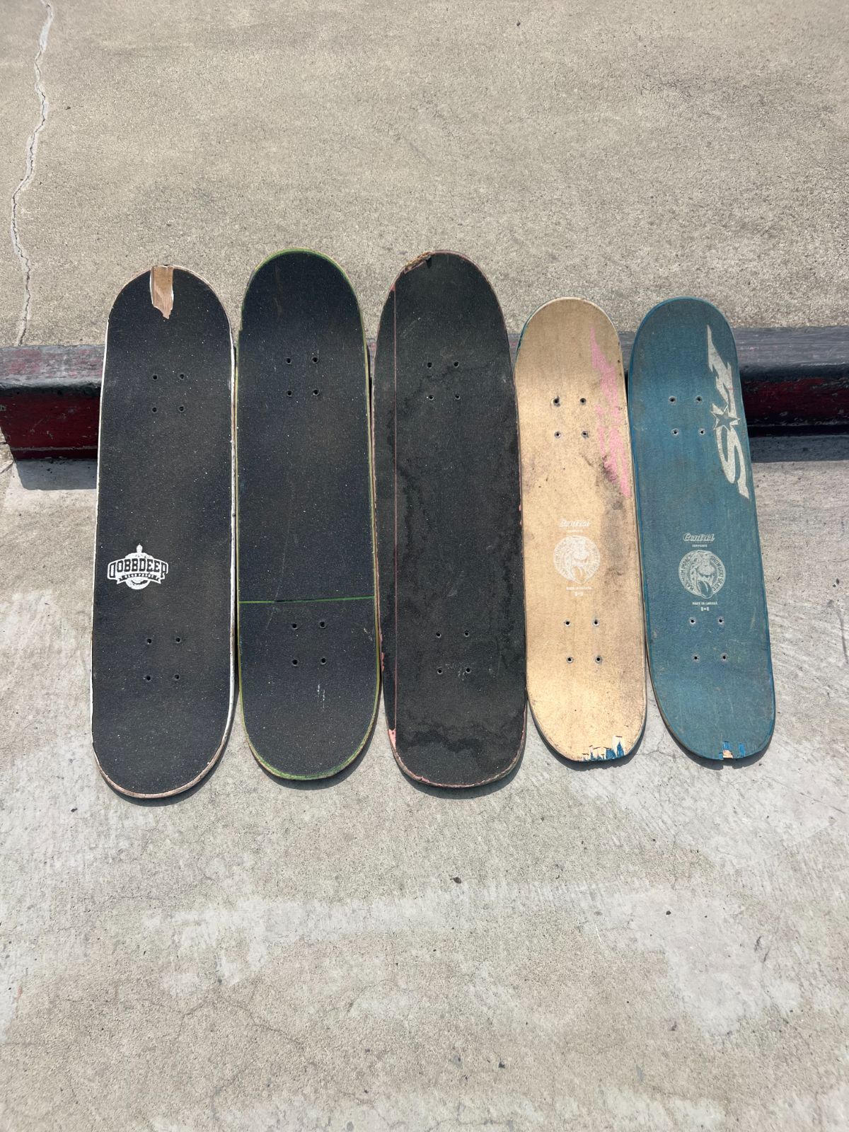 スケートボード廃デッキセット 10枚 スケートボード 4SET 廃デッキ4枚 セット まとめ - メルカリ