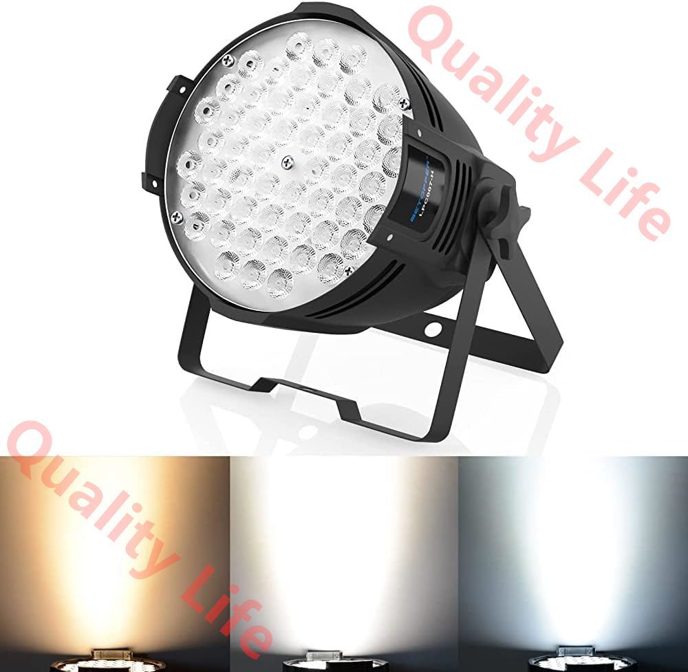 舞台照明 54*2W COB スポットステージライト ステージ ストロボ効果照明 DMX512 2|4CH DJ light クラブ高輝度 舞台|演出|結婚式|パーティー|カラオケ|クラブ|バー|撮影録画用 LC003-H
