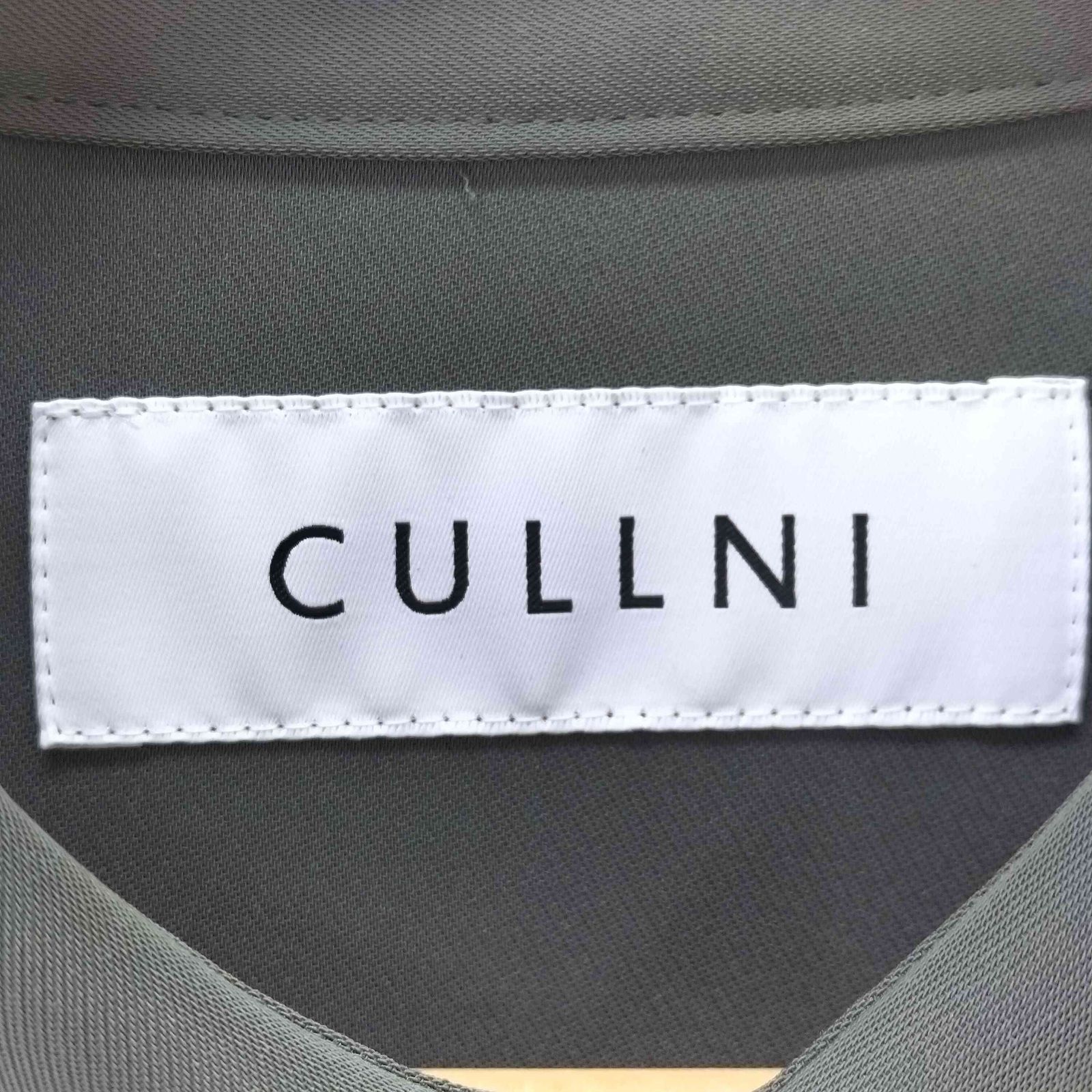 【CULLNI】Layered Waist Drawstring Shirts CULLNI】Layered Waist Drawstring Shirts メンズ