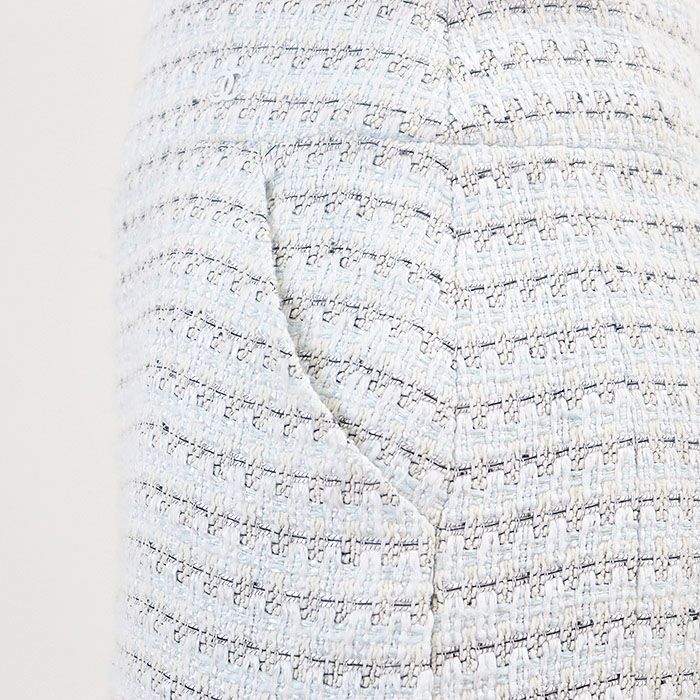 アイボリー サックスブルー