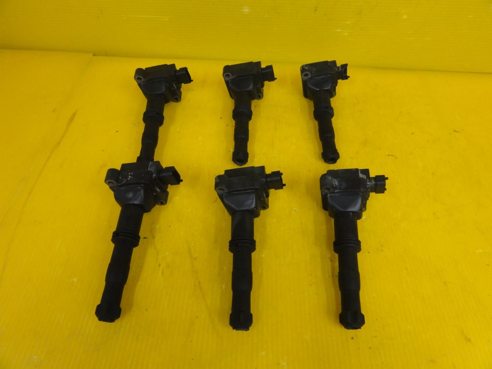 平成14年車 ポルシェ 98665 ボクスター イグニッションコイル 6本セット 996 602 102 00 純正 走行45598km F30531