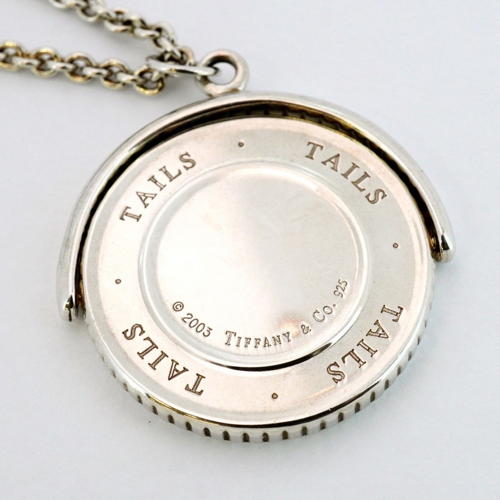 ティファニー Tiffany HBADS TAILS コイン ネックレス 駅南やまご質店オンラインショップ / ティファニー HEADS TAILS