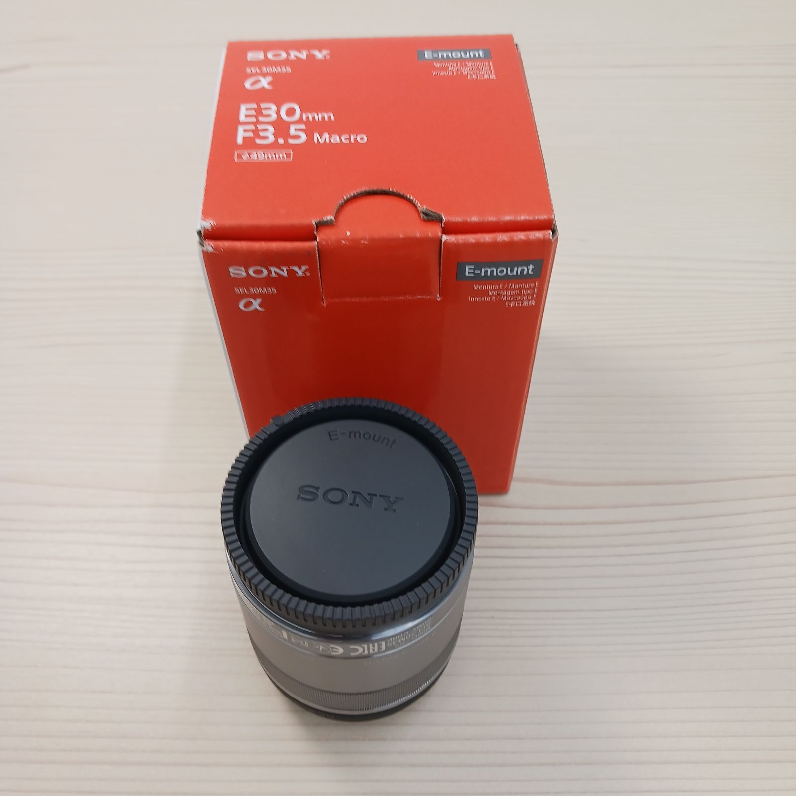 SONY 単焦点レンズ E 30mm F3.5 Macro ソニー Eマウント用 APS-C専用