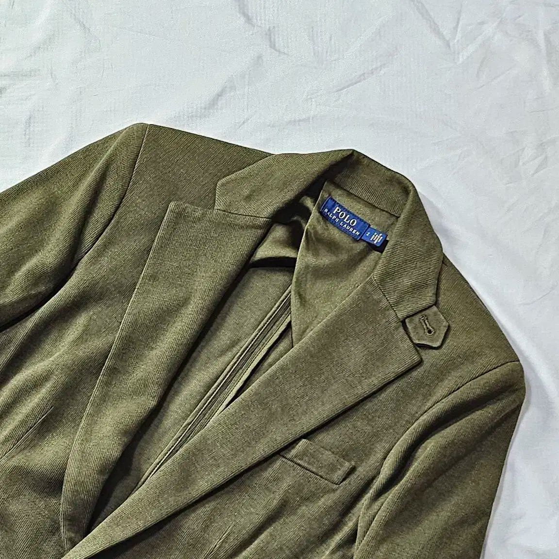 Polo ポロ Ralph Lauren ラルフローレン 2 サイズ カーキ ブレザー