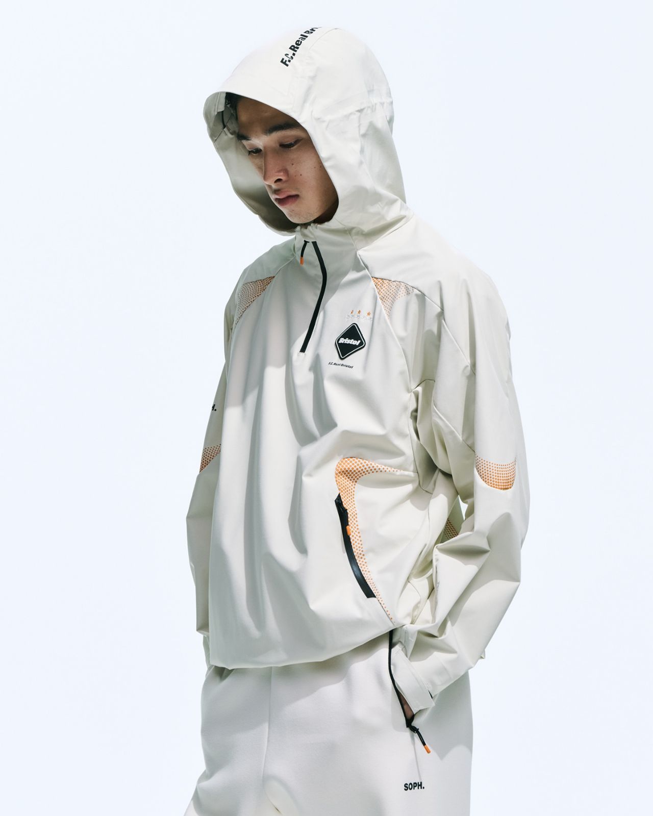 F.C.Real Bristol FCRB AUTHENTIC UTILITY TEAM HALF ZIP JACKET