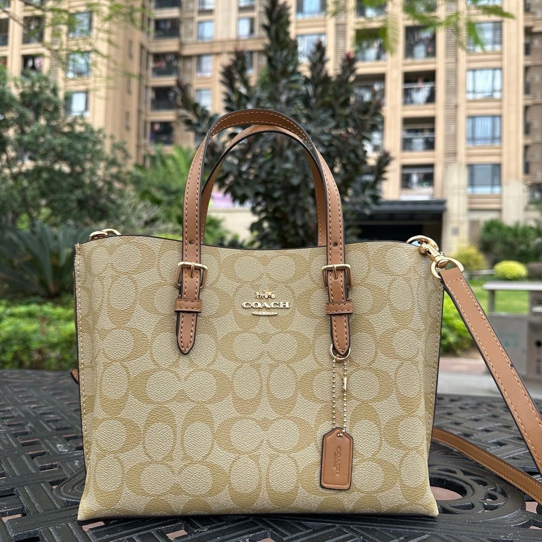 COACH コーチ 2way シグネチャー C4250 レザー ハンドバッグ 【公式通販】