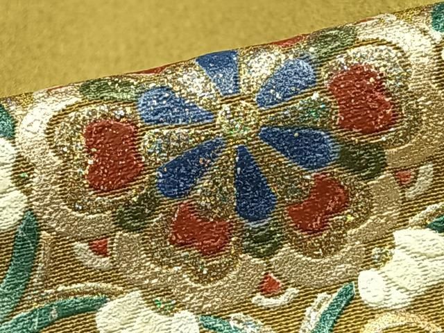 平和屋着物○訪問着 正倉院花鳥文 暈し染め 金銀彩