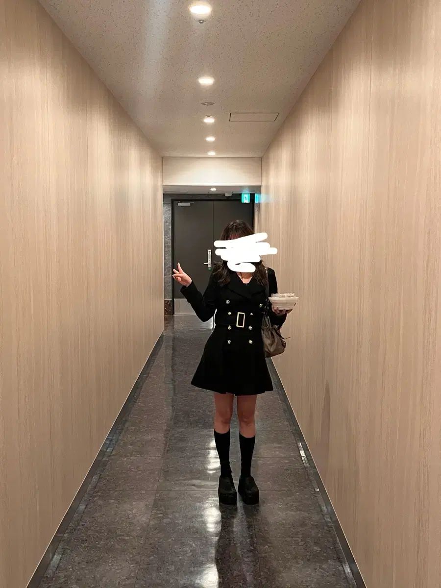 ◇未使用◇ セシルマクビー　フォックスファー付manyway コート　Mサイズ ◇未使用◇ セシルマクビー フォックスファー付manyway コート Mサイズ