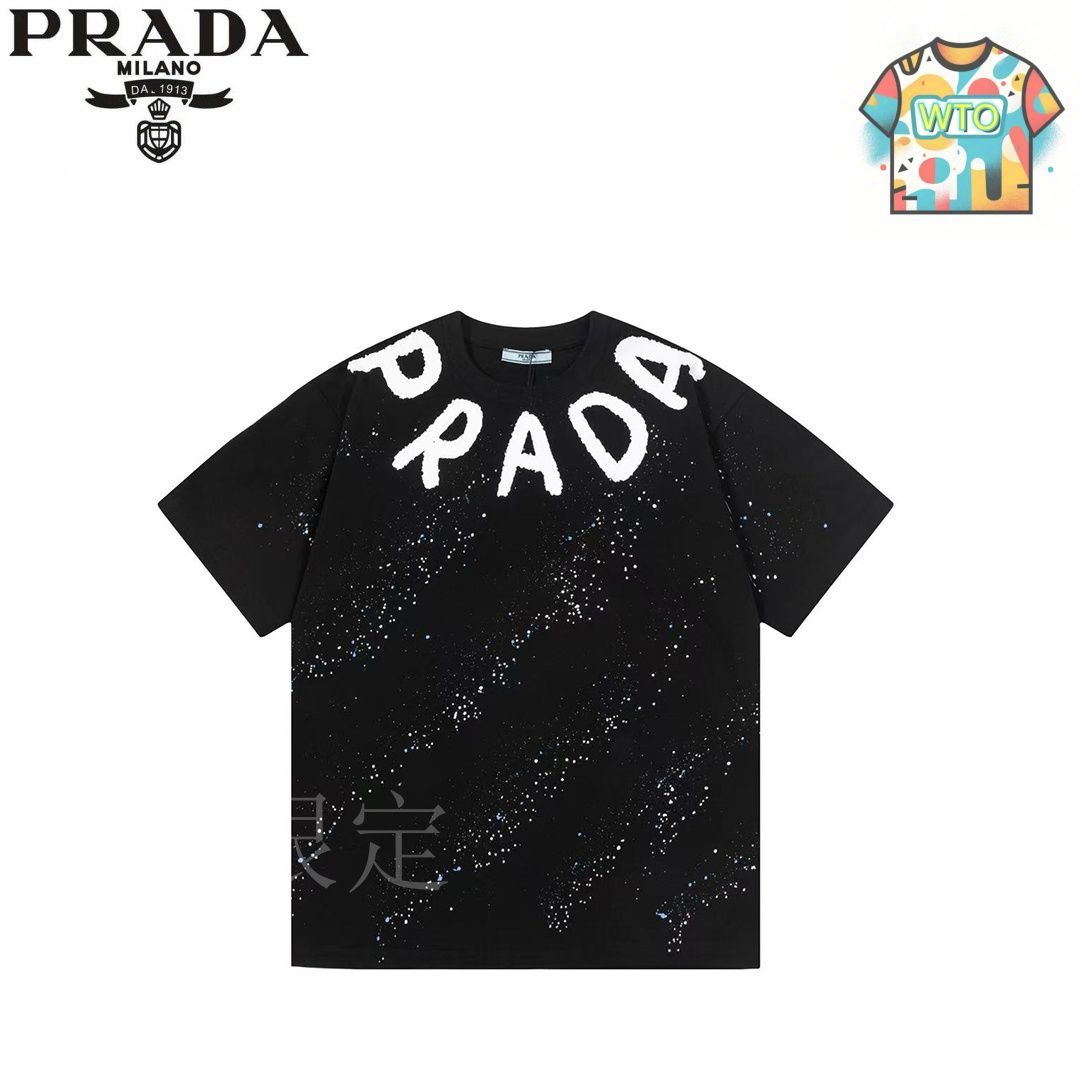 【25SS】新作 ロゴ入り カシミヤ Tシャツ ◆プラダ◆人気 25SS】新作 ロゴ入り カシミヤ Tシャツ ◇プラダ◇人気