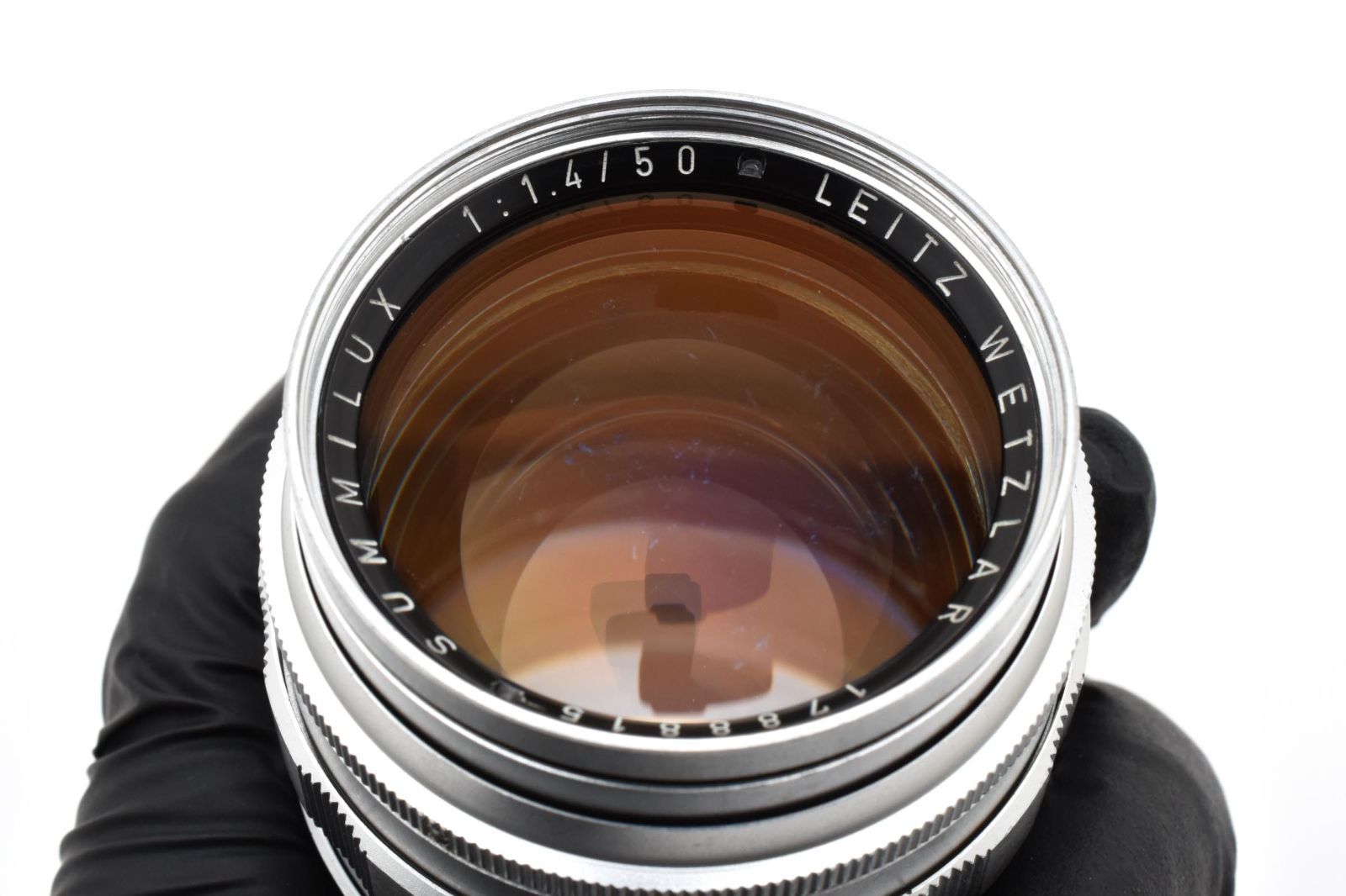 見逃さないでください。 ライカ Leica SUMMILUX 50mm F1.4 初期型 178万台 Mマウント用 完動品 003P943A507167