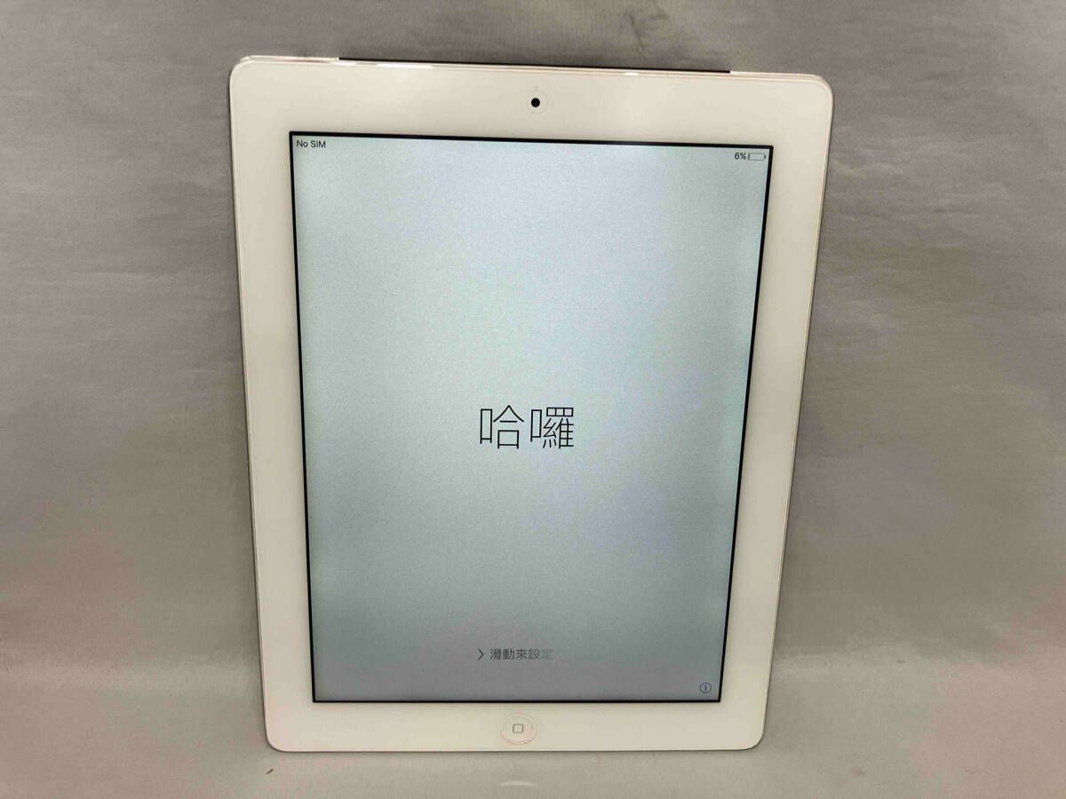 Apple - 美品 iPad MD371J/A 64G ホワイト softbank Apple iPad3 第3世代 MD371J/A Retina softbank Wi-Fi Cellurar