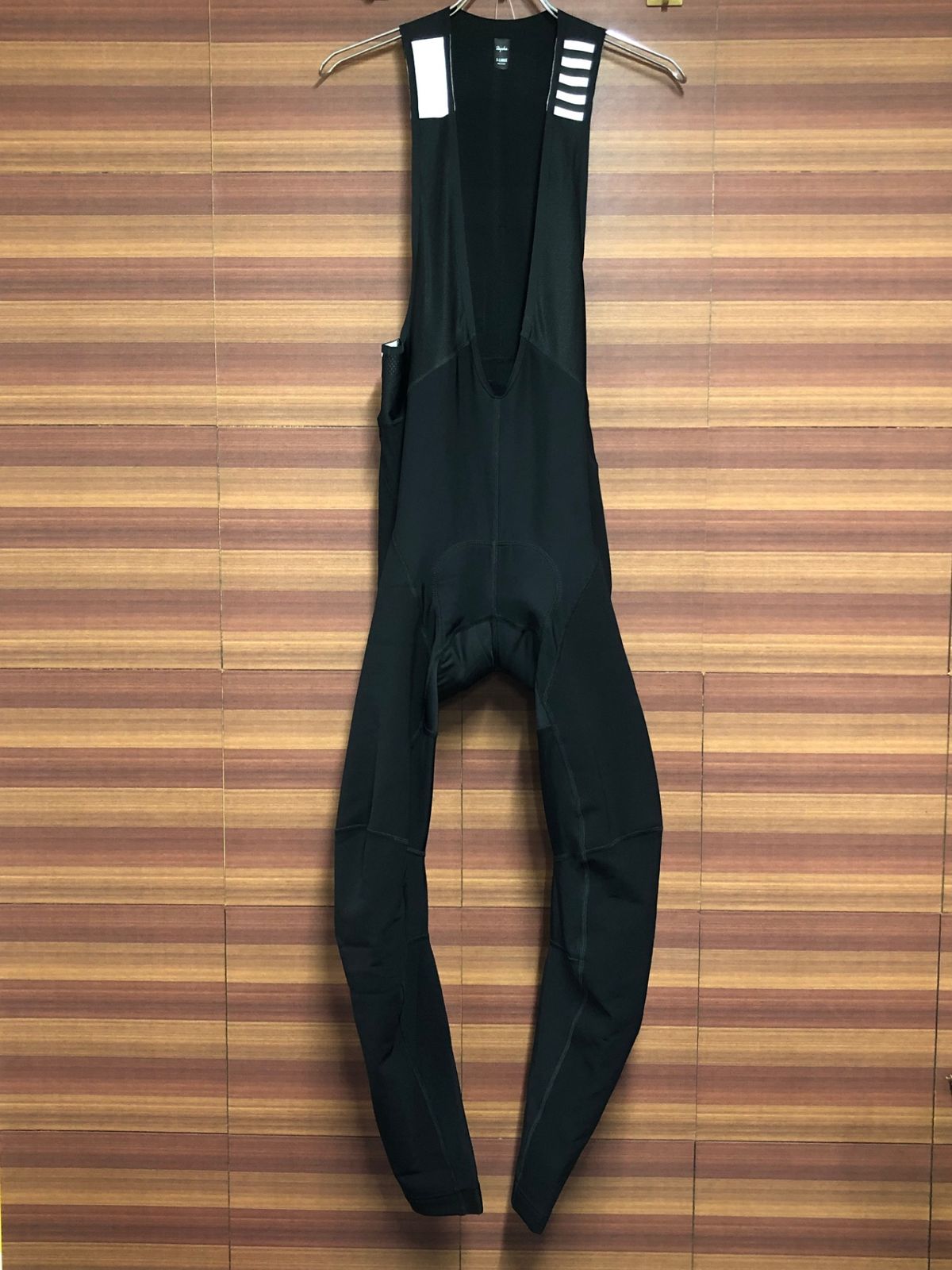 HZ941 ラファ Rapha PRO TEAM WINTER TIGHTS WITH PAD ビブタイツ 黒 XL