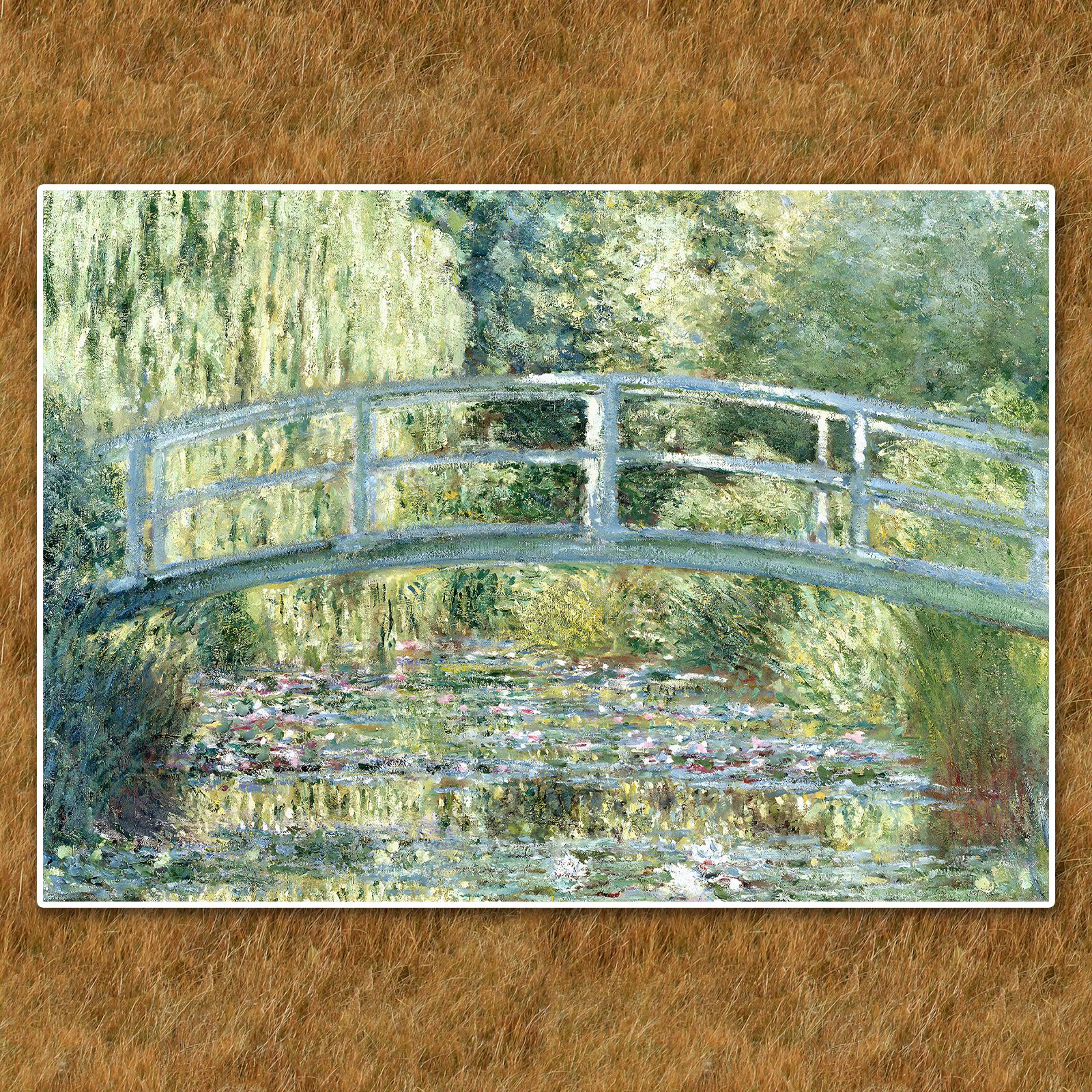 モネ『日本の橋〈03〉』複製画【額入り】 - メルカリ