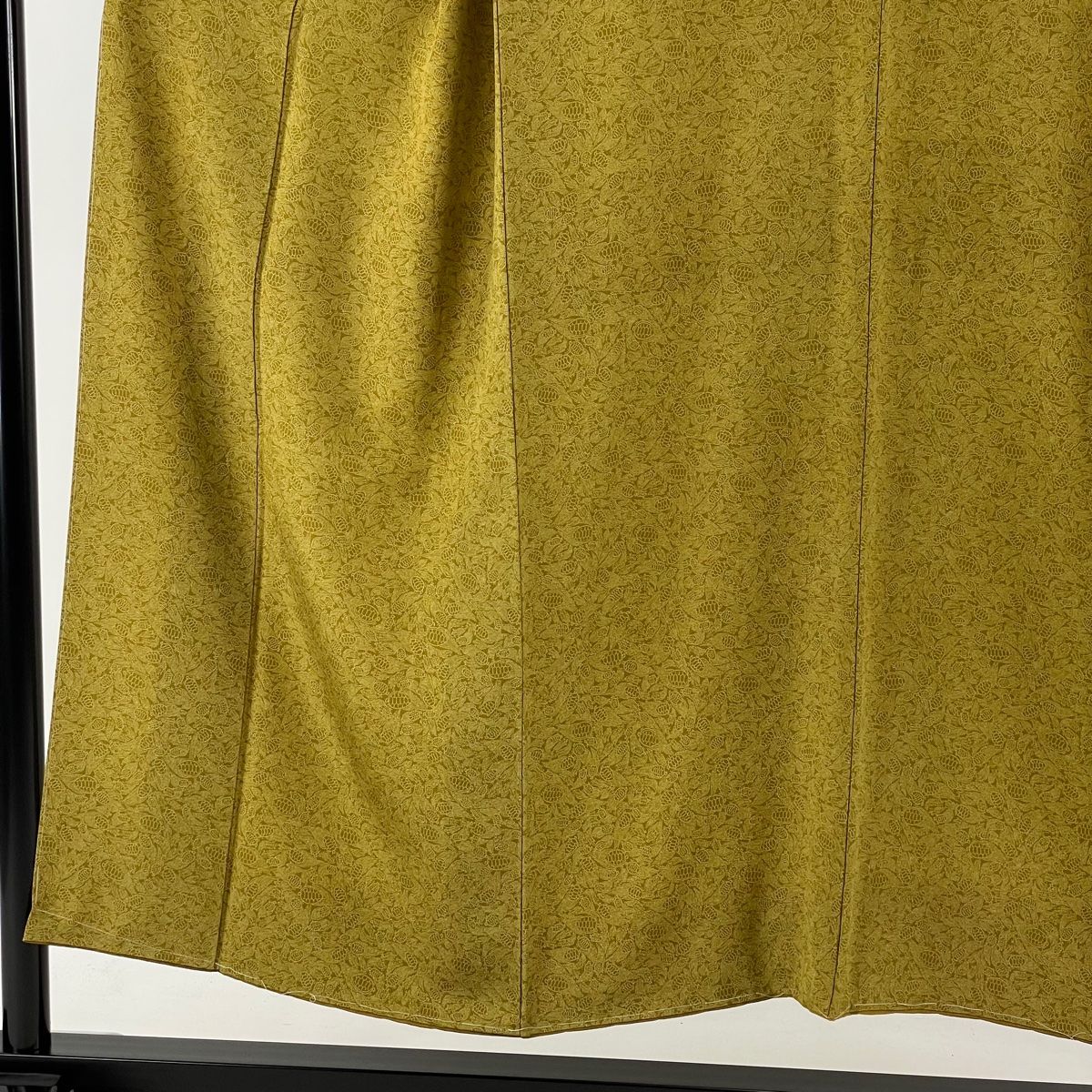 江戸小紋 身丈150cm 裄丈63cm S 袷 人間国宝 六谷梅軒 草木染 落款  