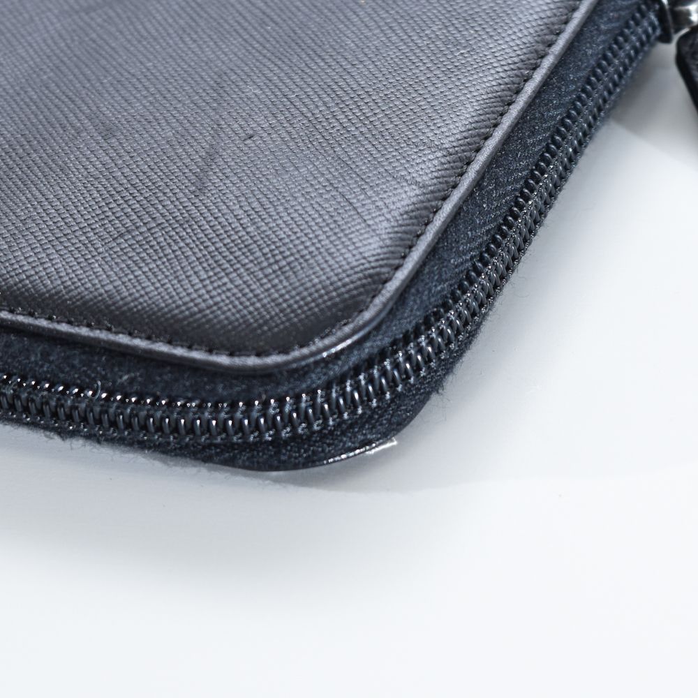 中古USED PRADA 財布 サフィアーノ ブラック 2250002472512 中古USED PRADA 財布 サフィアーノ ブラック 2250002472512