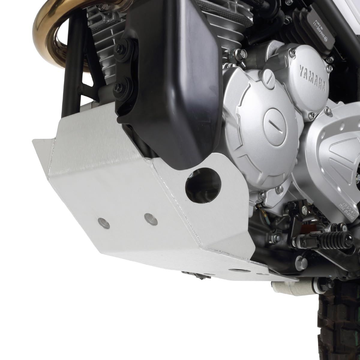 限定 ジータレーシング ZETA RACING SEROW250 18-20 TRICKER 18 XT250 08-23 EDスキッドプレート 板厚3.2mm エンジン下部 ジェネレーターケース ウォーターポンプ 保護 オイル交換用ドレンホール設置 ダ メンテ済