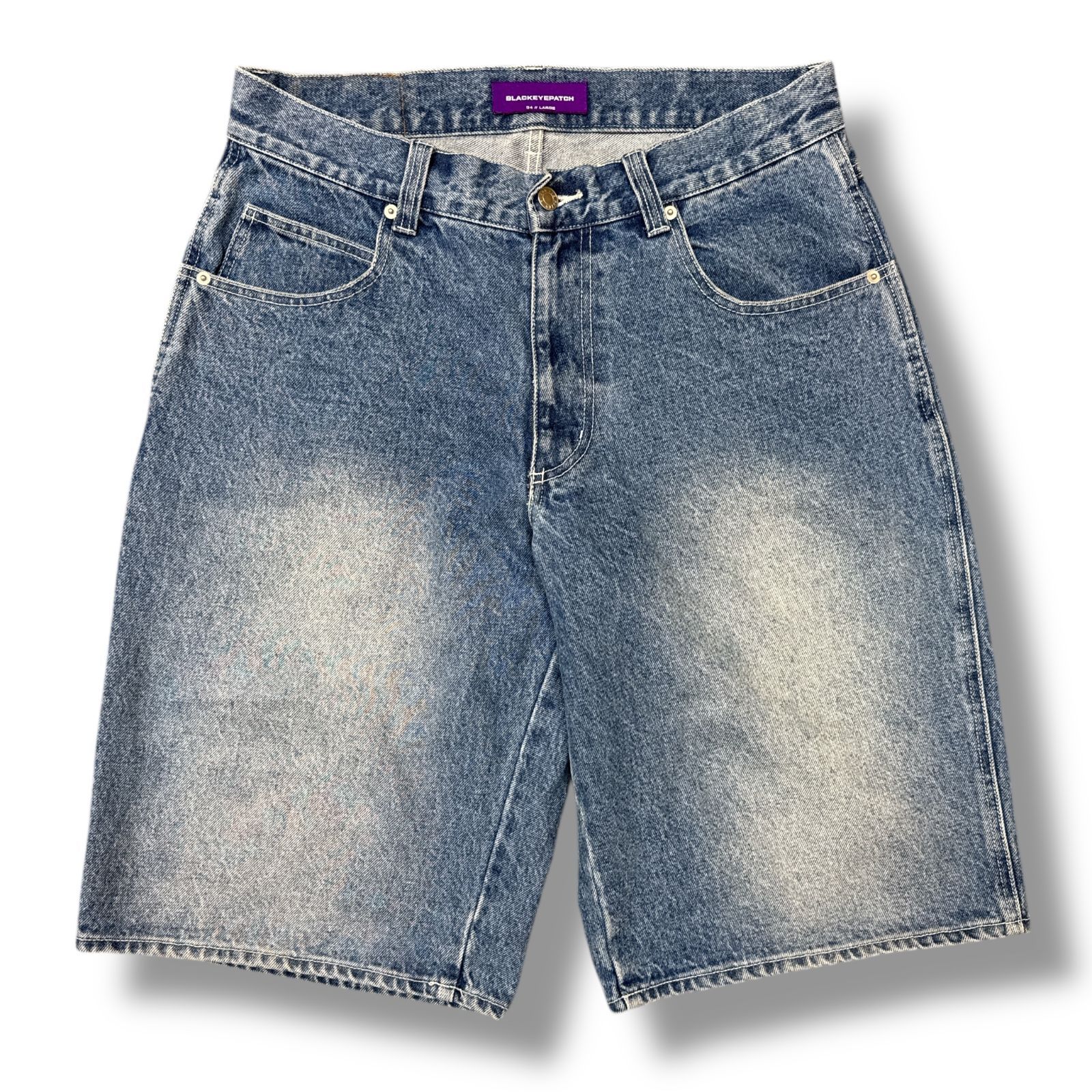 Black Eye Patch 25SS ドラゴンハーフデニムパンツ ショーツ ジーンズ
