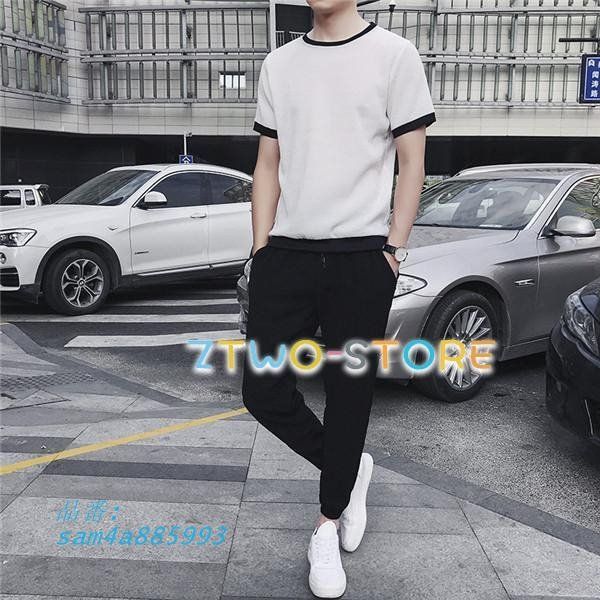 セットアップ メンズ ルームウェア ジャージ 半袖 スポーツウェア 夏 上下セット 運動着 吸汗速乾 カジュアル スウェット 2点セット 部屋着 am4a885993