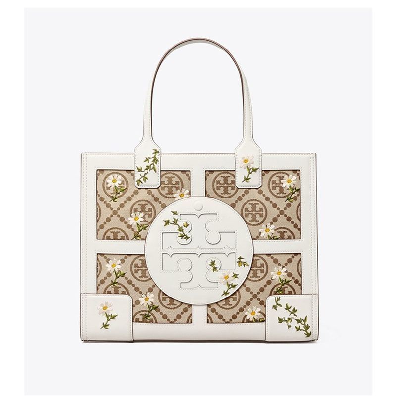 トリーバーチ TORY BURCH バッグ トートバッグ エラ Tモノグラム エンブロイダリー トート - メルカリ