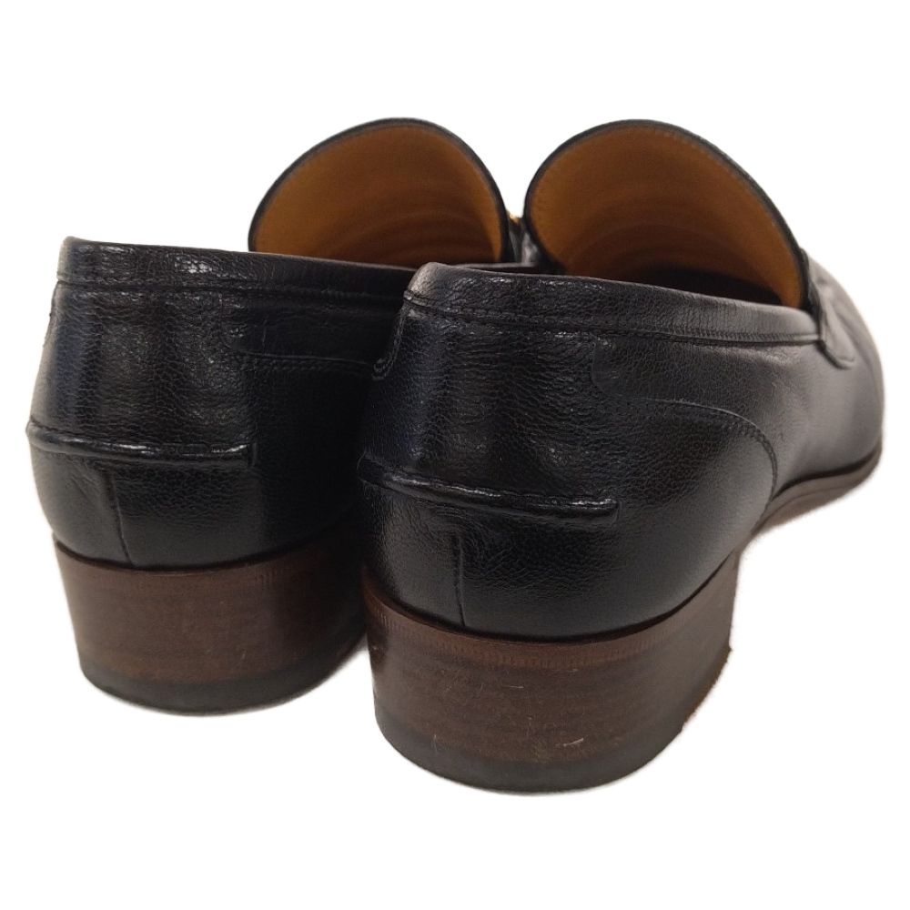 GUCCI (グッチ) ビットローファー ローカットシューズ ブラック 655579