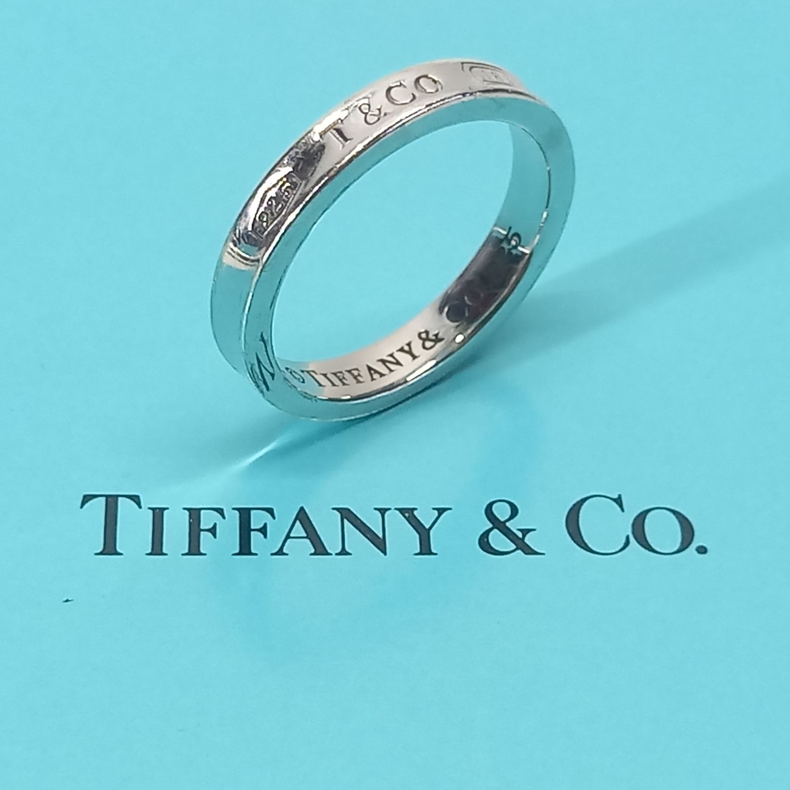 18号 4mm 1837 ナロー リング 925シルバー TIFFANY＆Co. ティファニー
