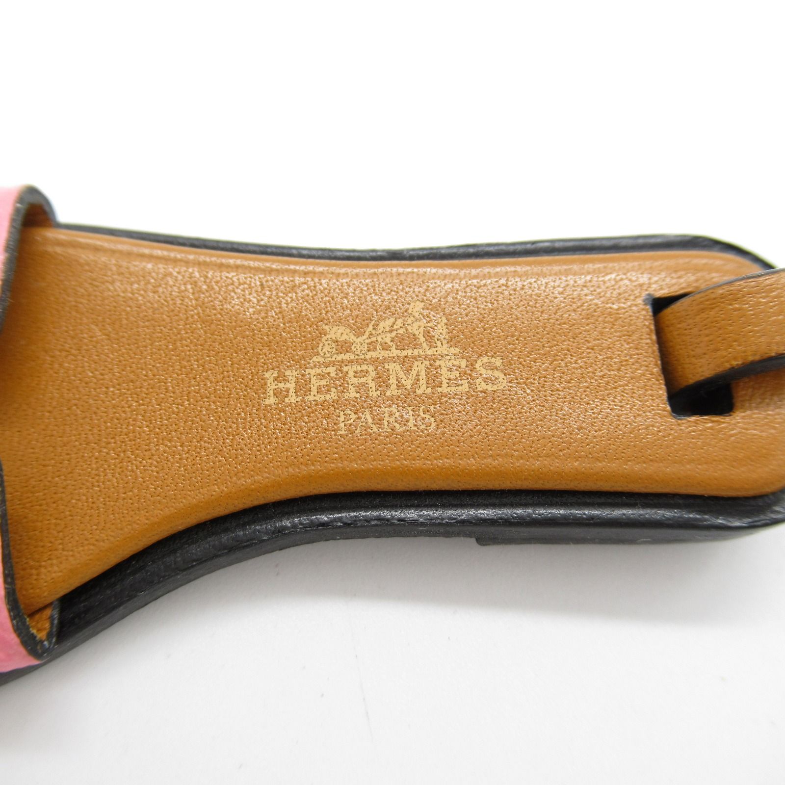 エルメス HERMES チャーム オラン ナノ チャーム 080148CA ピンク 