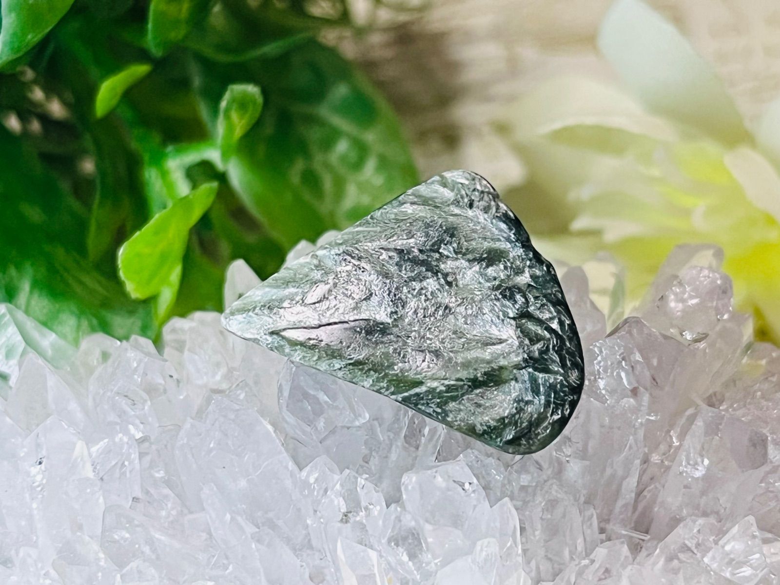 熾天使石.*・゜ セラフィナイト　タンブル　原石 熾天使石✞.*・゜ セラフィナイト タンブル 原石