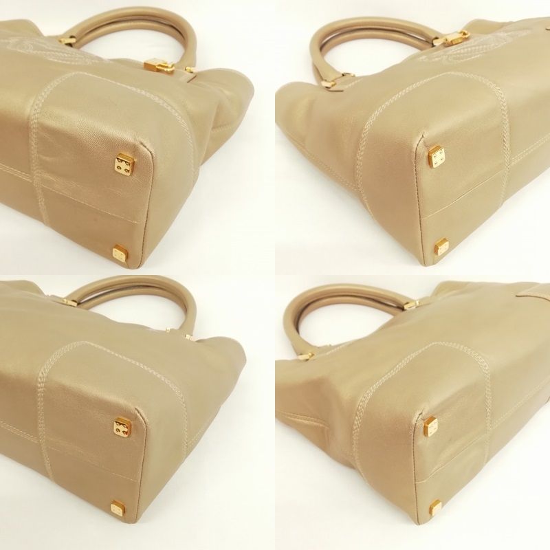 ロエベ LOEWE アマソナ フスタ アナグラム ロゴ カーフ レザー