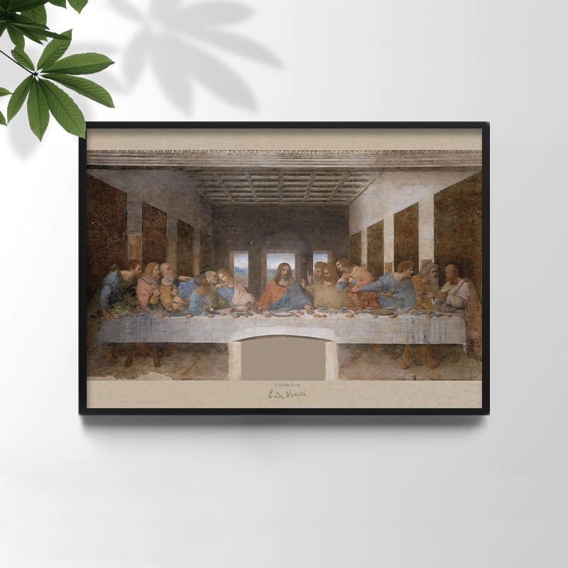 A4サイズ レオナルド・ダ・ヴィンチ 最後の晩餐 ポスター ダヴィンチ