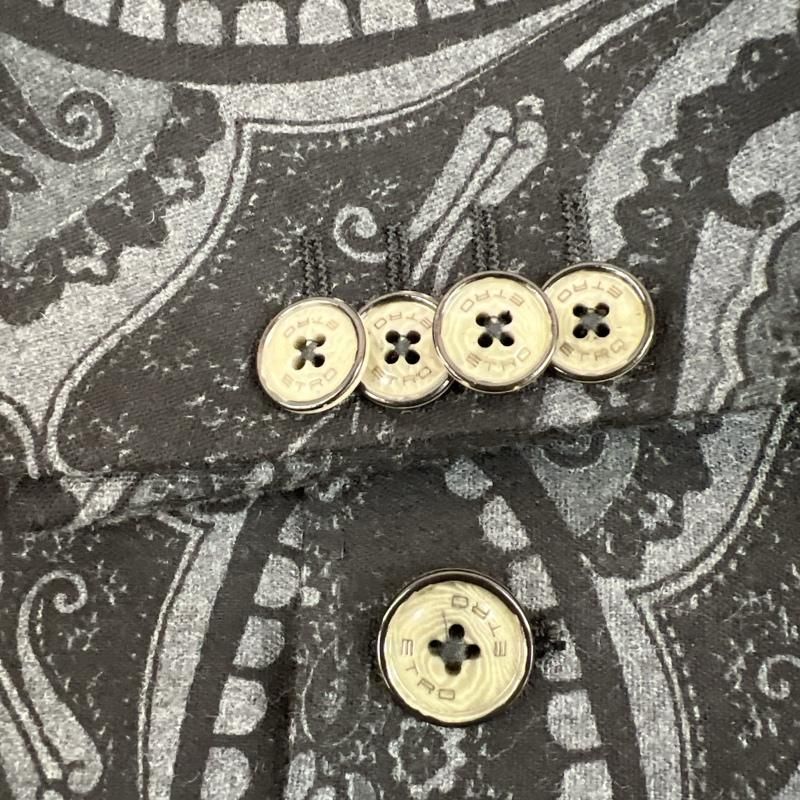 ETRO ペイズリー柄 テーラードジャケット 新品未使用♡ ETRO(エトロ) ペイズリー柄テーラードジャケット202-18803-0631