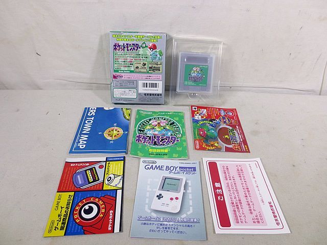 美品　任天堂　ゲームボーイ GB　ポケットモンスター　緑