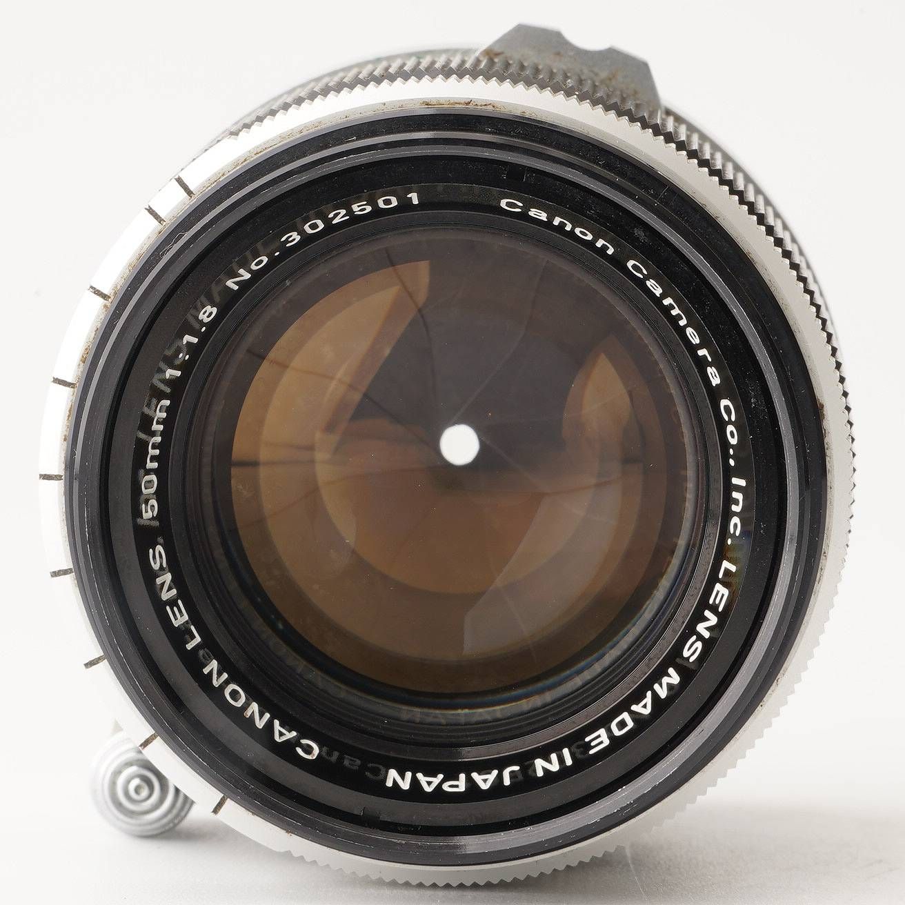 Canon Lens 50mm f/1.8[L39マウント][美品] 美品】Canon 50mm 1.8 L39 Canon Lens 50mm f/1.8[L39マウント][美品]