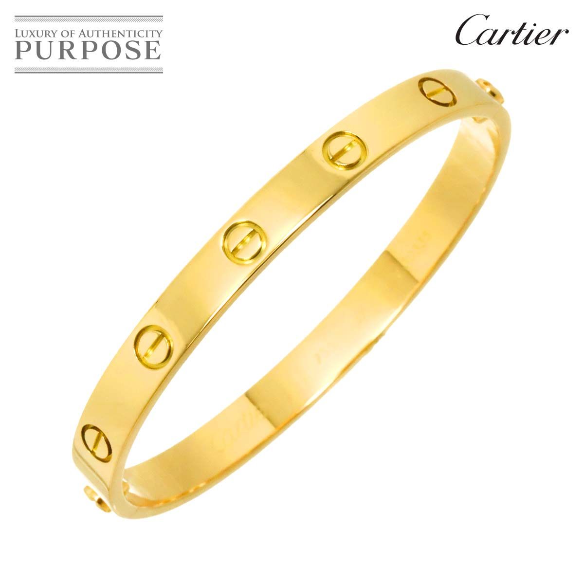 Cartier カルティエ　ラブブレス　正規品 LOVE（Cartier） （美品）カルティエ CARTIER LOVE ラブブレス