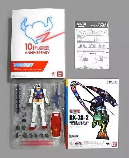 中古】フィギュア ROBOT魂 ＜SIDE MS＞ RX-78-2 ガンダム ver