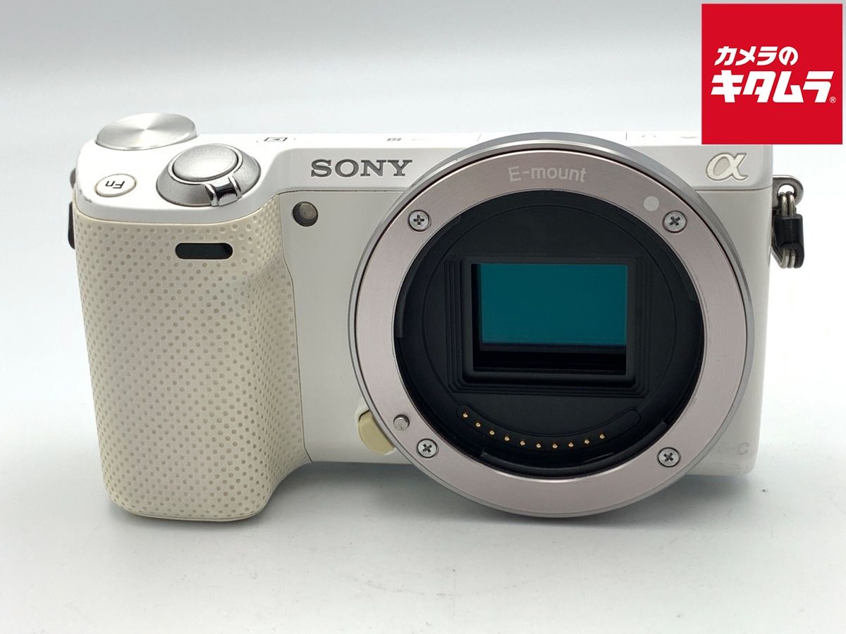 並品 ソニー α NEX-5R ボディ ホワイト