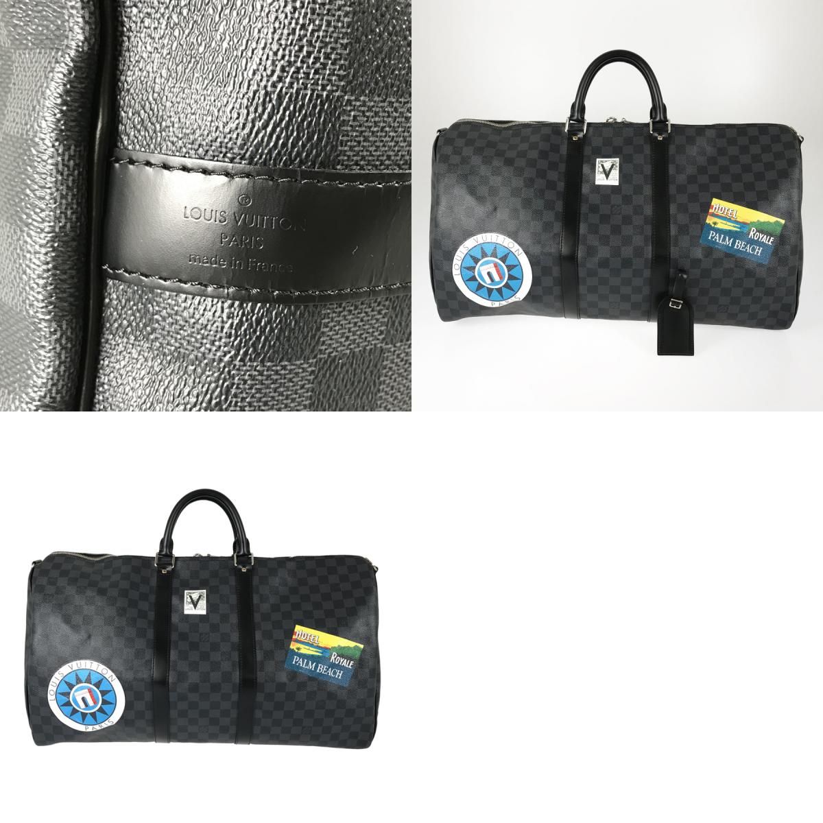 ルイ・ヴィトン LOUIS VUITTON ダミエ グラフィット キーポル