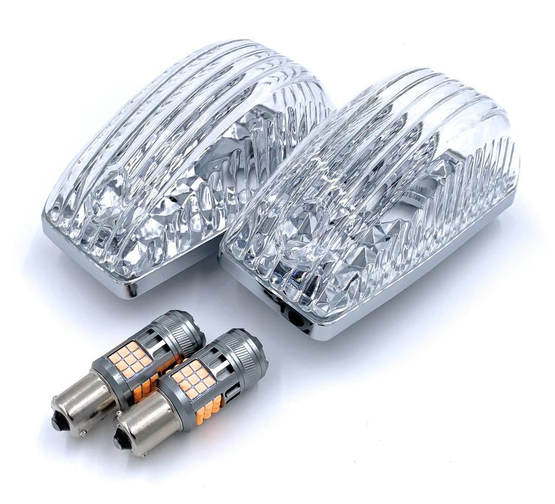 絆 ドアサイドマーカー 日野用 LED抵抗内蔵オレンジバルブ付