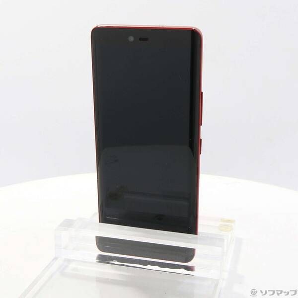 中古品〕 Rakuten Hand 5G 128GB クリムゾンレッド P780 楽天 SIM
