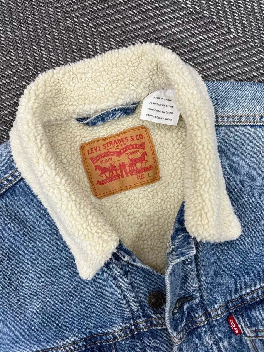 LEVI S リーバイス ボアフリース デニムジャケット