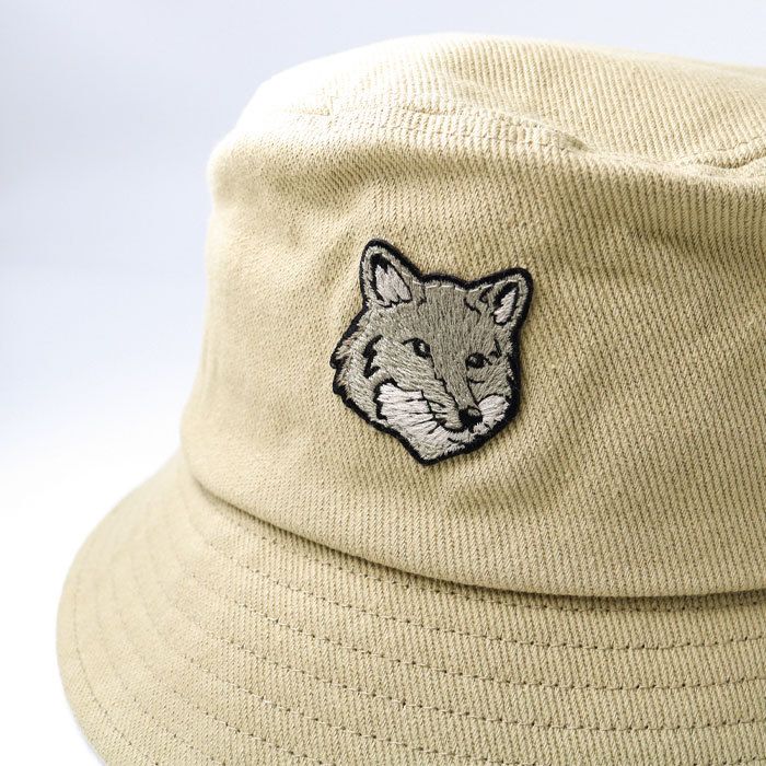 Maison Kitsuné バケットハット ベージュ
