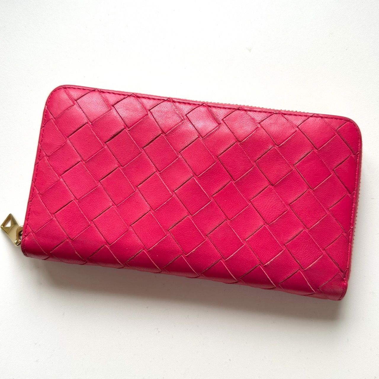 Bottega Veneta ピンク 長財布 BOTTEGA VENETA（ボッテガ・ヴェネタ） 財布 レディース BOTTEGA