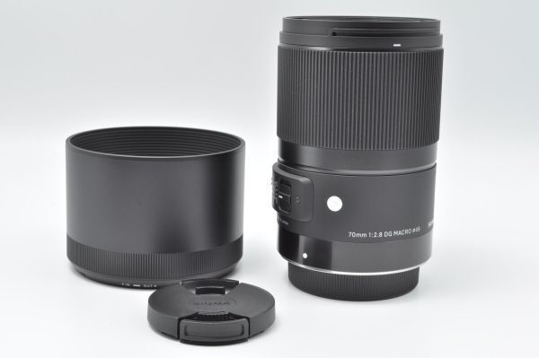 シグマ(Sigma) SIGMA シグマ Sony E マウント レンズ 70mm F2.8 DG MACRO 単焦点 望遠 フルサイズ Artミラーレス専用【192】