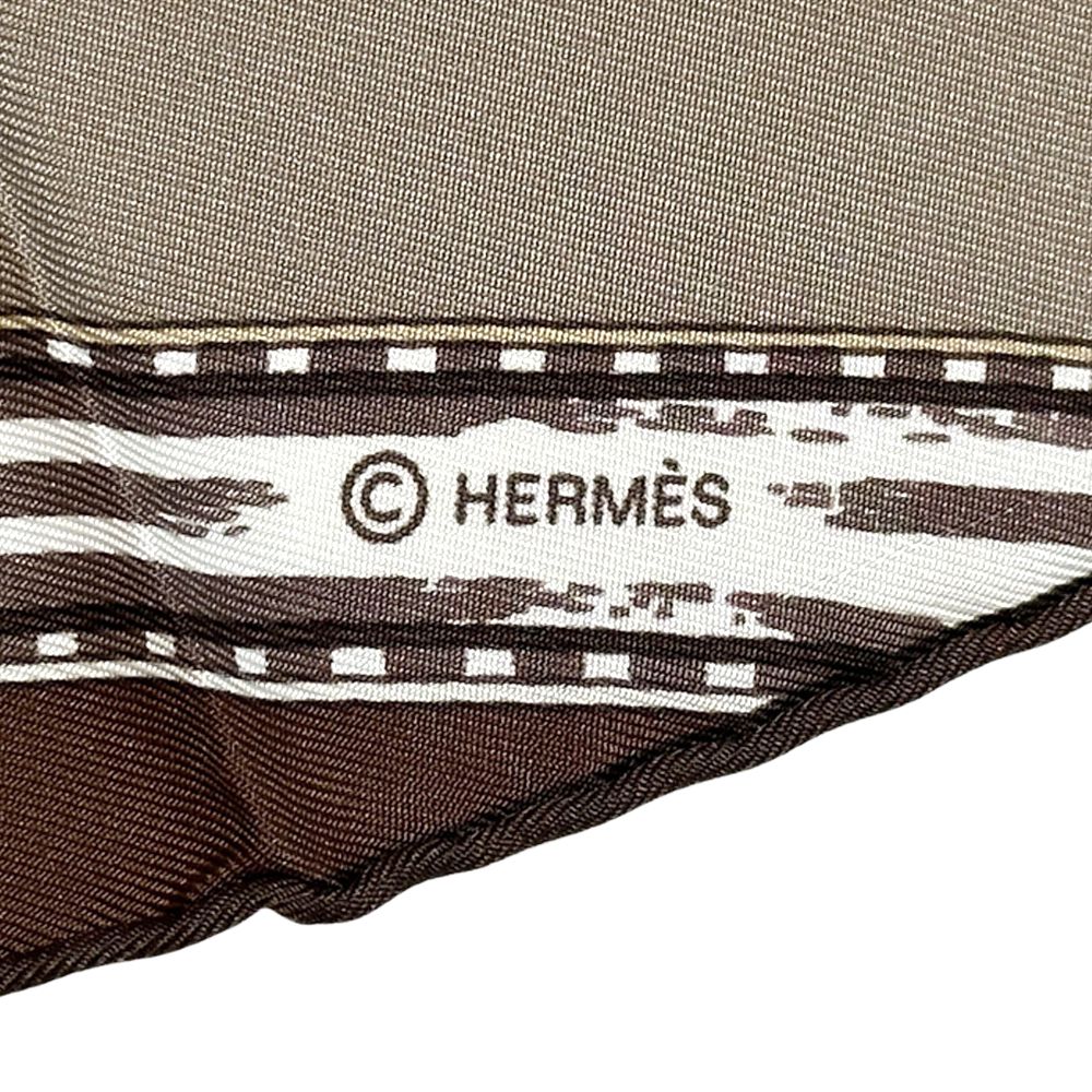 エルメス HERMES スカーフ カレ90 COUPONS INDIENS インドの